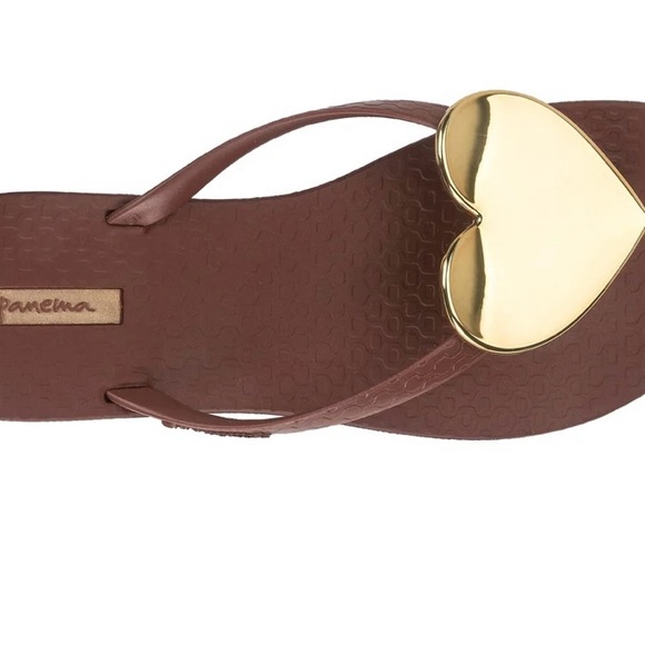 Ipanema Wave Heart Flip Flop Women’s Size 8 - Picture 3 of 6